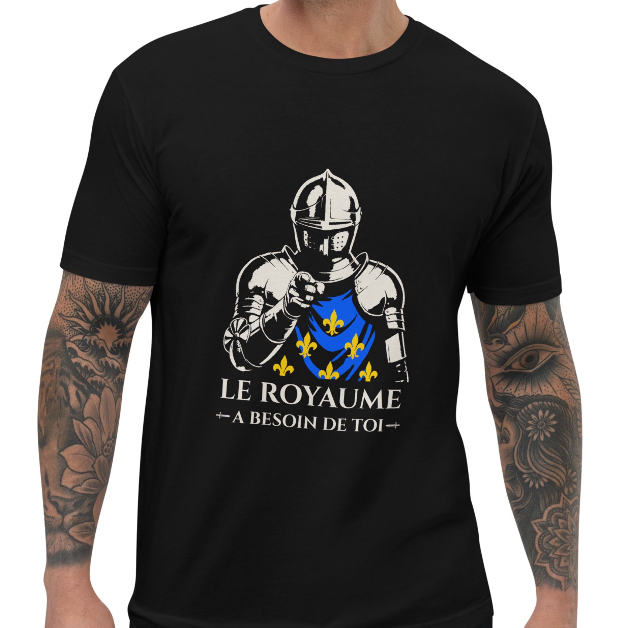 Le t-shirt du chevalier français