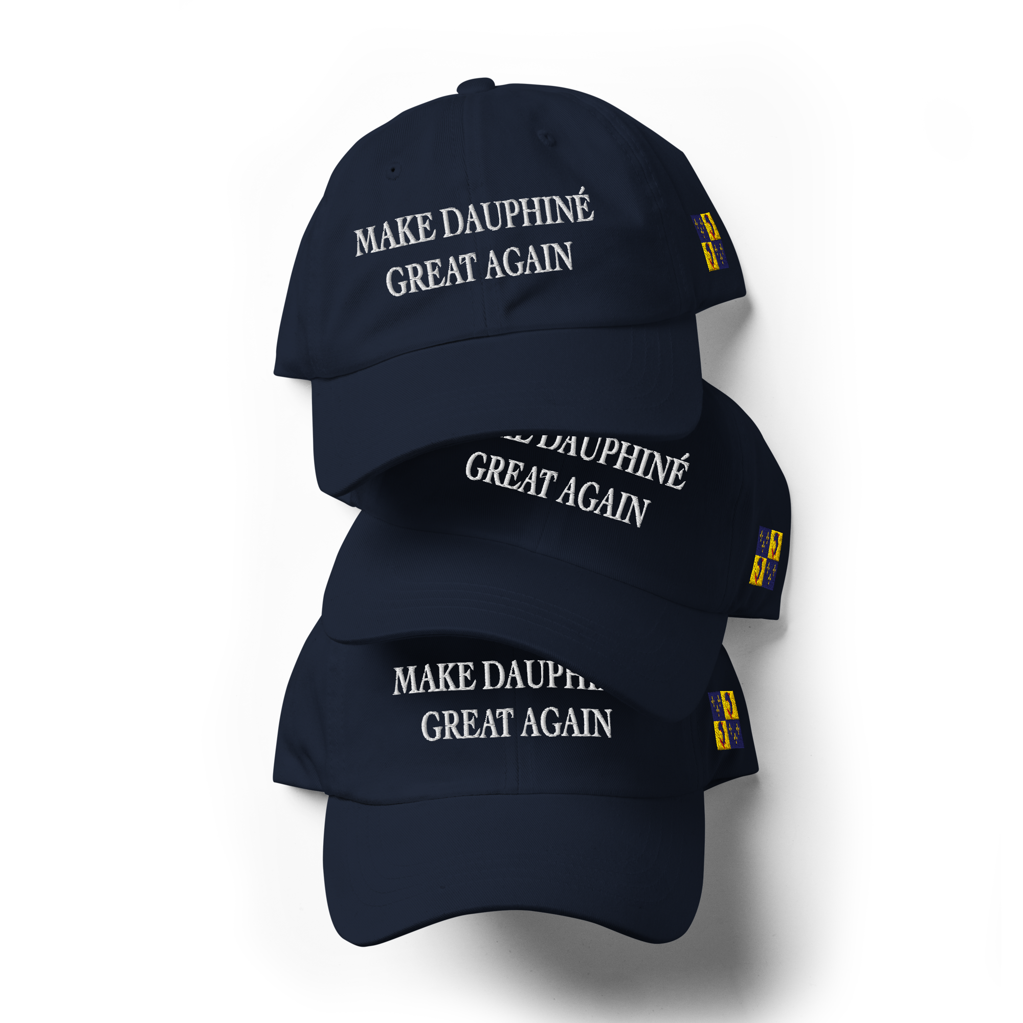 Casquette Make Dauphiné Great Again + écusson sur le coté